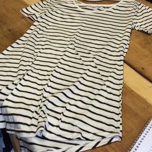 Striped T-shirt Dress/Shirt